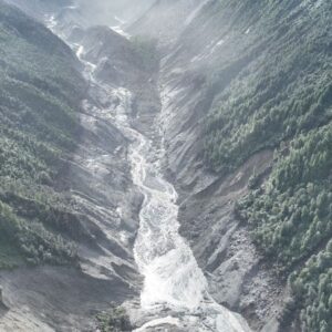 भोटेकोशीमा विनाशकारी बाढी कहाँबाट आयो ?